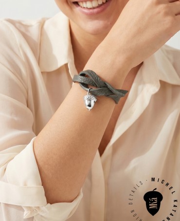 Ремешок на сумку-БРАСЛЕТ-Брелок Унисекс Ag-NUBES SERENA!